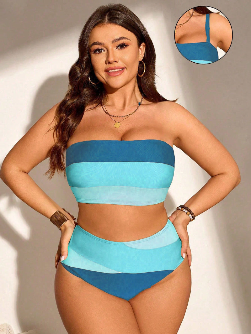 Biquiní Feminino de Alça Removivél - Neyli. Plus Size