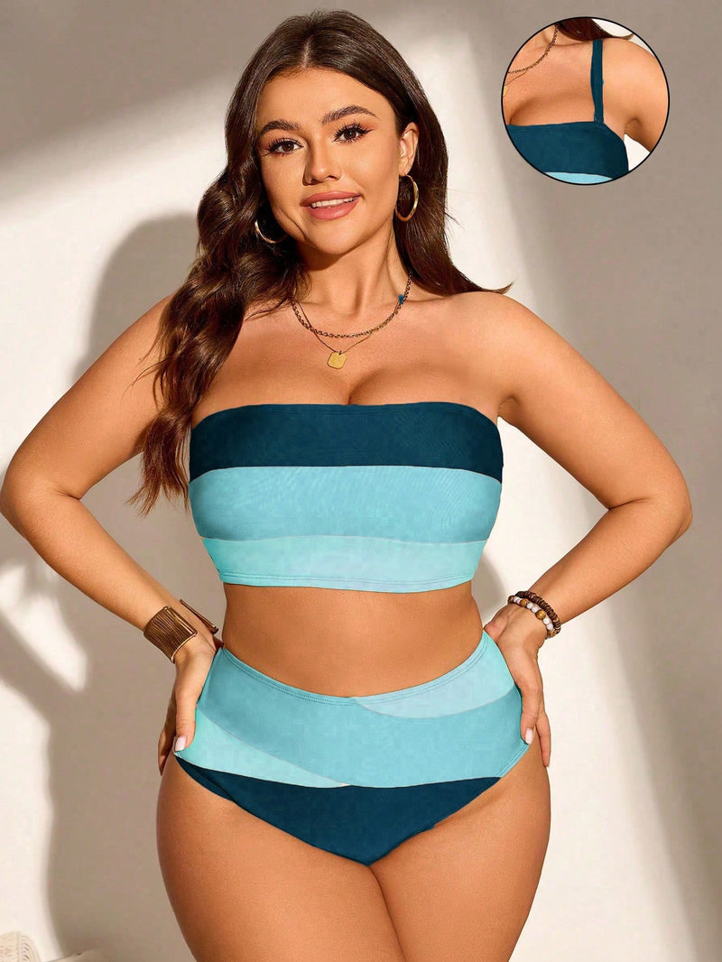 Biquiní Feminino de Alça Removivél - Neyli. Plus Size