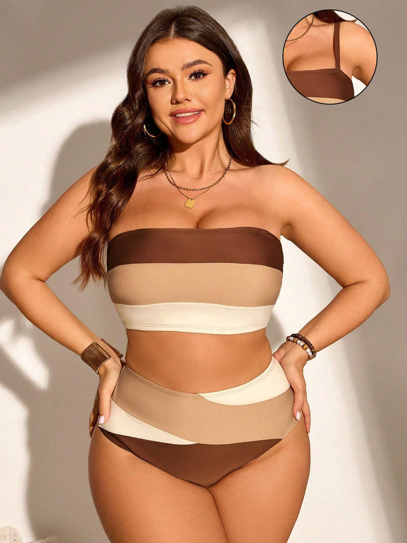 Biquiní Feminino de Alça Removivél - Neyli. Plus Size