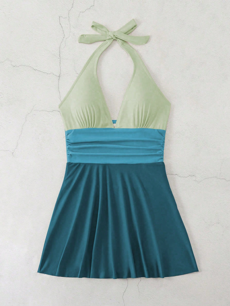 Maio feminina tipo vestido Costas nuas Jamile