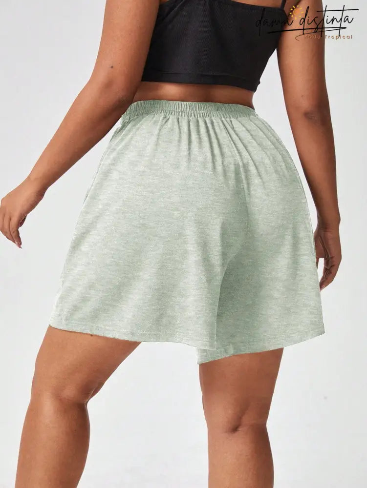 Bermuda Feminina Com Cós Ajustável - Rafaella. Plus Size Short Plus Size