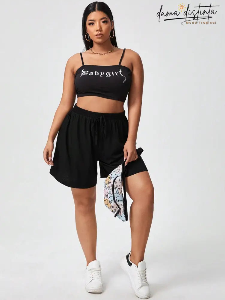 Bermuda Feminina Com Cós Ajustável - Rafaella. Plus Size Short Plus Size