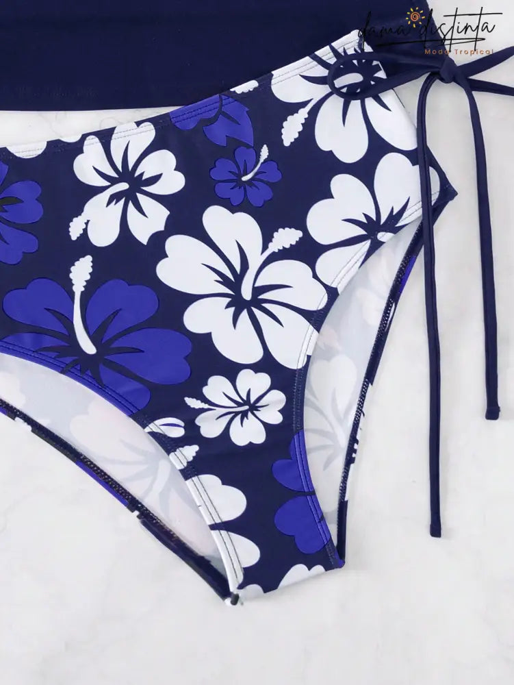 Biquíni Feminino Com Estampa Florida Cataleya B0341423 Tankini Feminino