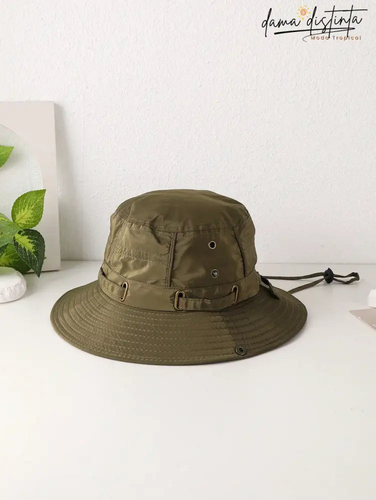 Chapéu Bucket Feminino Ajustável À Prova De Vento E Respirável Camilla A010 Bucket Hat Feminino