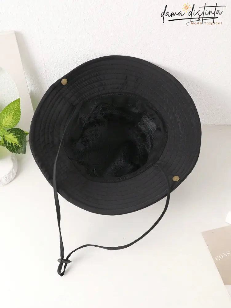 Chapéu Bucket Feminino Ajustável À Prova De Vento E Respirável Camilla A010 Bucket Hat Feminino