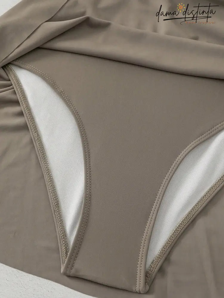 Maio Feminina Tipo Vestido Costas Nuas Jamile Roupas De Natação