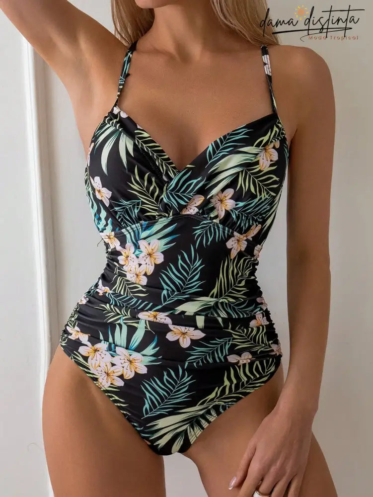 Maiô Feminino Com Alças Finas Cecília P (36-38) M068 Feminino